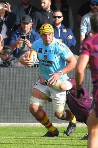 Berend Botha in a professional match